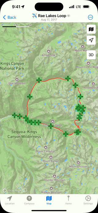 Animation of Land Nav